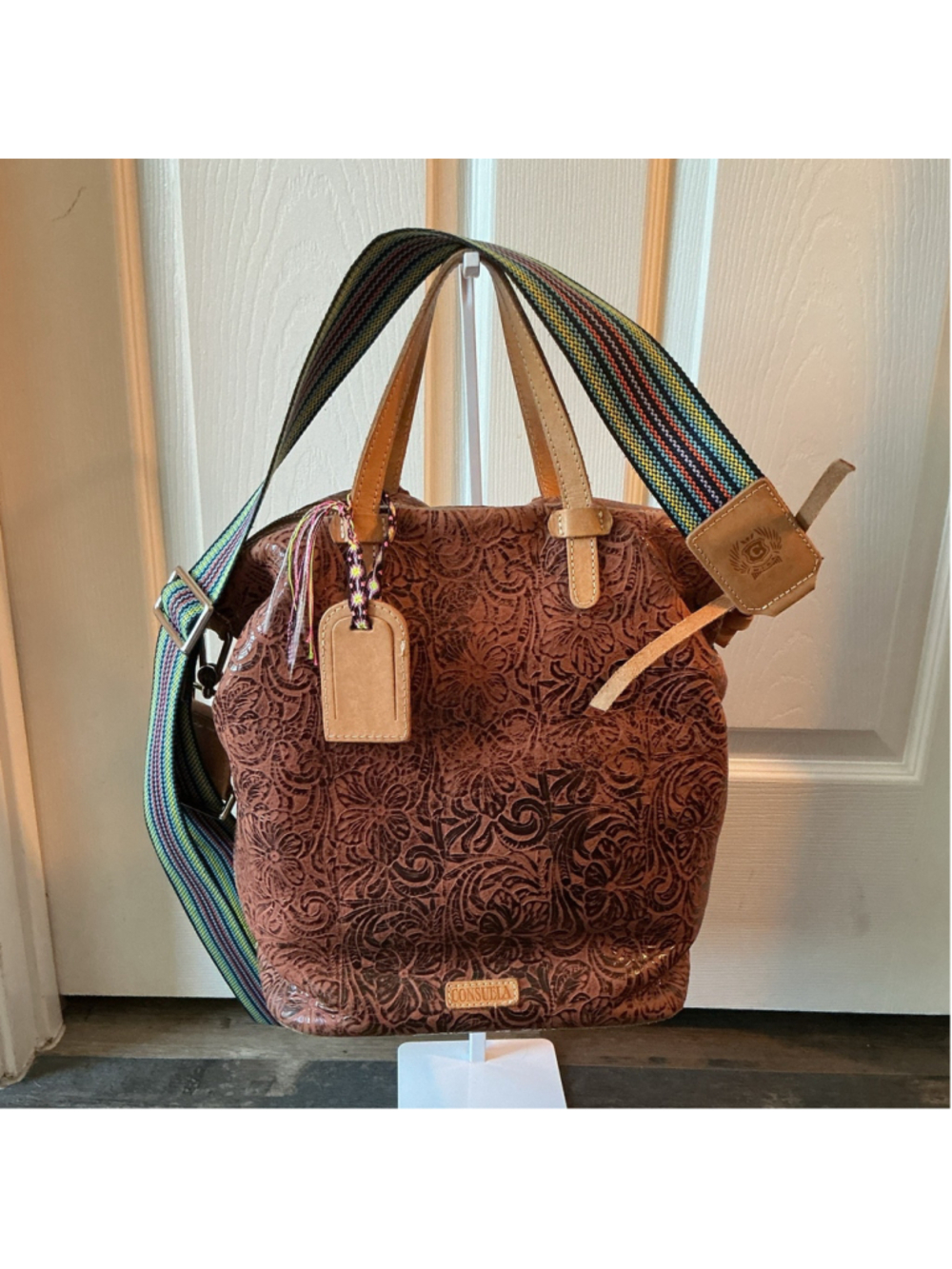 Consuela Steely Sling Crossbody Bag Purse